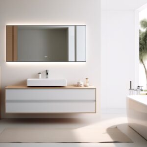 Badspiegel mit ALU-Rahmen