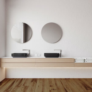 Runder Spiegel - Saint-Gobain  ohne Beleuchtung