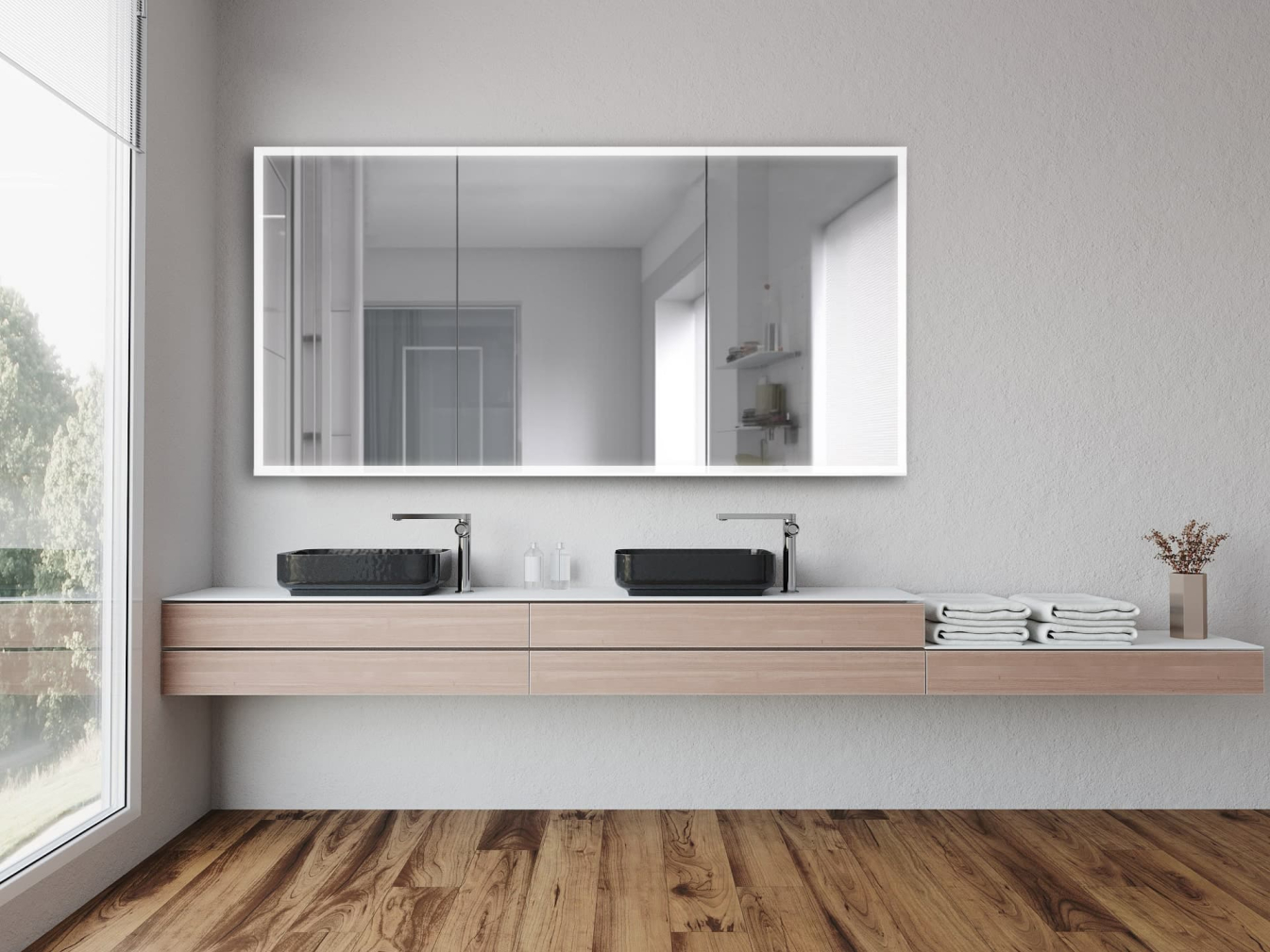 Spiegelschrank Starlink mit LED Beleuchtung Premium